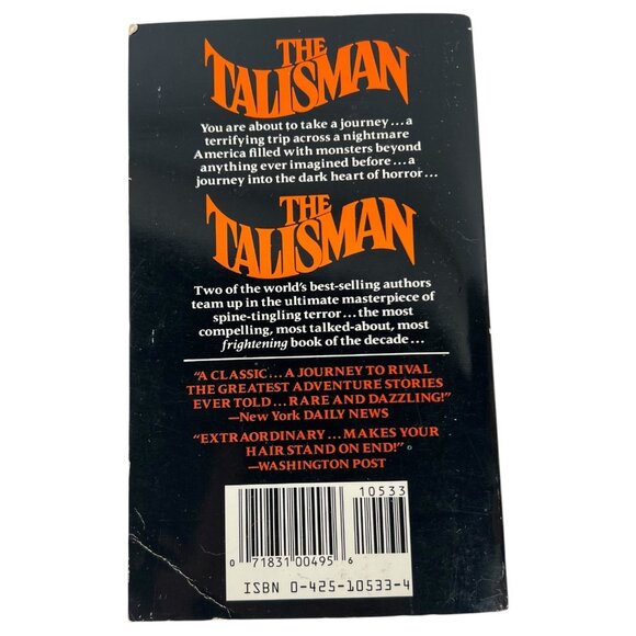 5 Stephen King Paperback Book Cujo Dolores Claiborne Salem Lot Dark Half Talisma - Picture 13 of 13